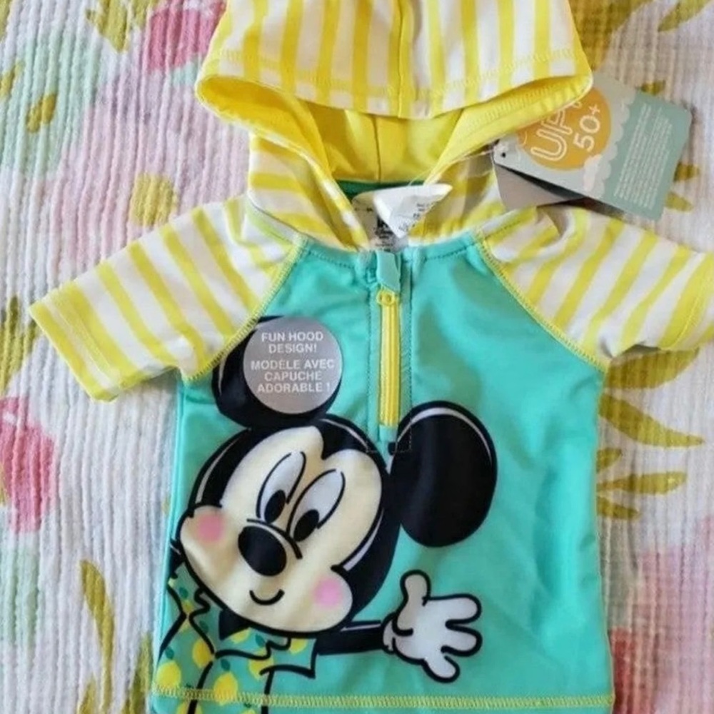 Mickey Mouse Rash Guard